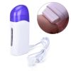 Roll On Depilatory Wax Heater Salon Waxing Hot Cartridge Hair Removal Warmer Set