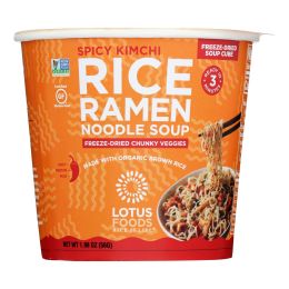 Lotus Foods - Ramen Cup Spicy Kmchi - Case of 6-1.98 OZ