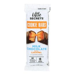 Little Secrets - Cookie Bars Milk Chocolate Caramel - Case of 12-1.8 OZ