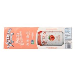 Waterloo - Sparkling Water Peach - Case of 2-12/12 FZ