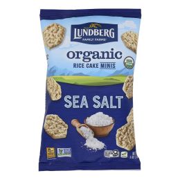 Lundberg Family Farms - Rice Ck Mini Sea Salt - Case of 6-5 OZ