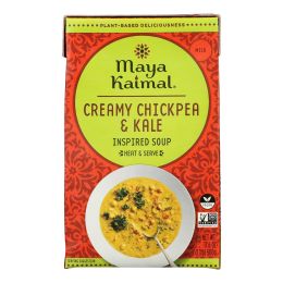 Maya Kaimal - Soup Creamy Chickpea Kale - Case of 12-17.6 FZ