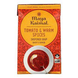 Maya Kaimal - Soup Tomato Warm Spices - Case of 12-17.6 FZ