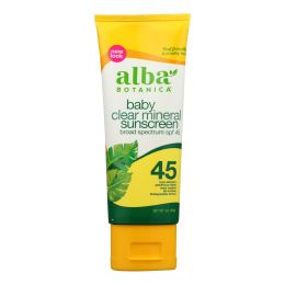 Alba Botanica - Snscrn Bby Clr Mineral Spf45 - 1 Each-3 FZ