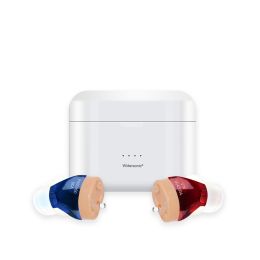 Rechargeable Sound Amplifier For The Elderly; Hearing Auxiliary Listening Sound Amplifier (style: A pair)