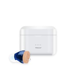 Rechargeable Sound Amplifier For The Elderly; Hearing Auxiliary Listening Sound Amplifier (style: Left ear)
