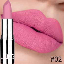 New Matte Lipstick Waterproof Velvet Lips Stick 8 Colors Sexy Non-stick Cup Lasting Make-up Moisturizing Solid Lipstick maquiage (Color: 2)