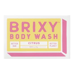 Brixy - Body Wash Bar Citrus - 1 Each -4 OZ (SKU: 2838936)