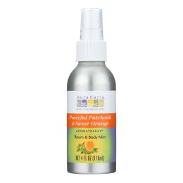 Aura Cacia - Aromatherapy Mist Patchouli Sweet Orange - 4 fl oz (SKU: 455451)