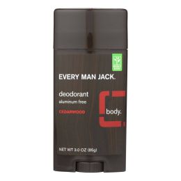 Every Man Jack Body Deodorant - Cedarwood - Aluminum Free - 3 oz (SKU: 689539)